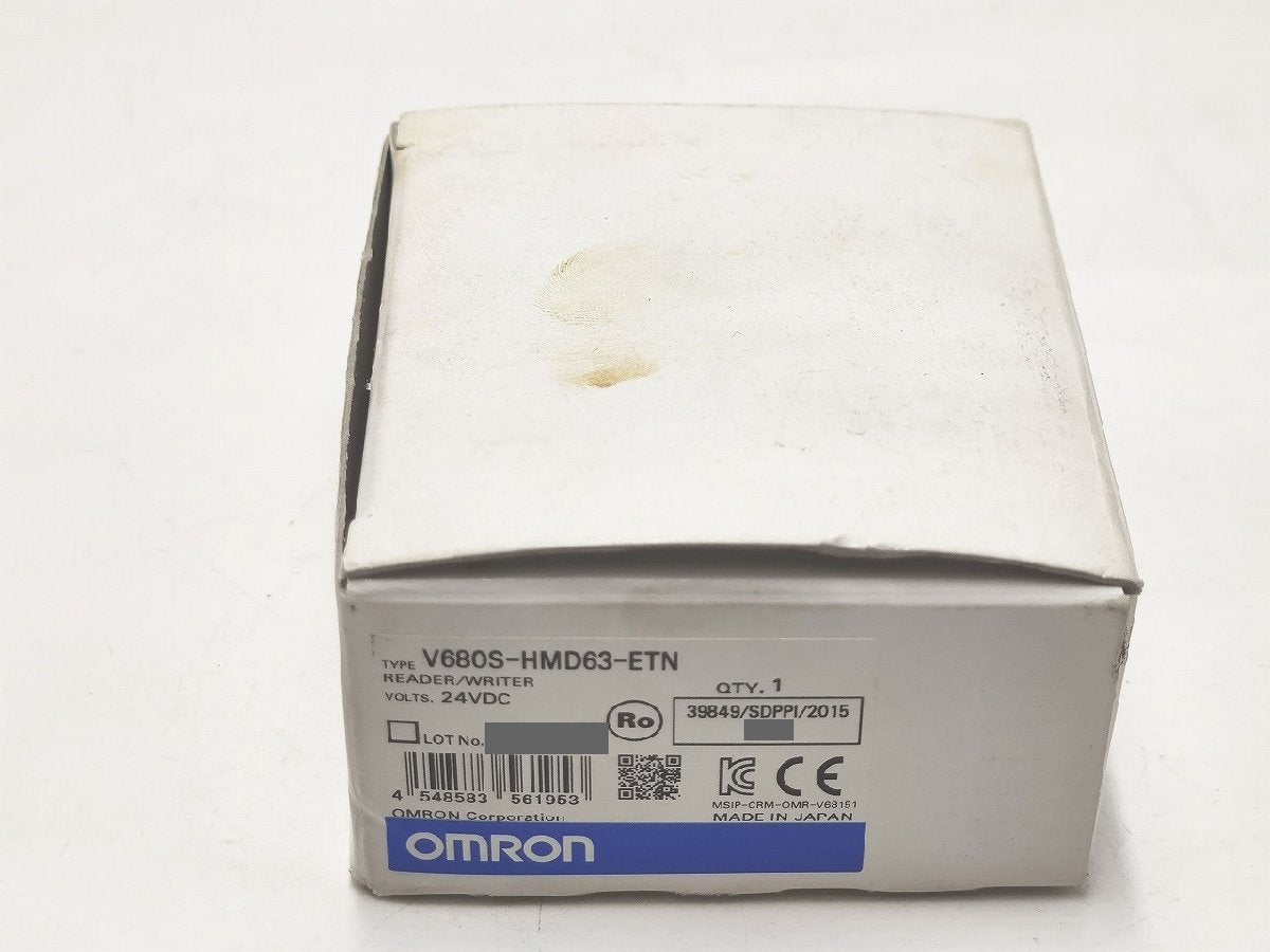 OMRON V680S-HMD63-ETN Box Stained Unused [x1122181390]