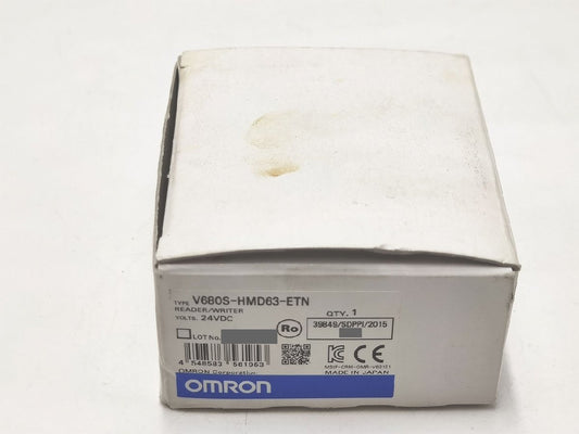 OMRON V680S-HMD63-ETN Box Stained Unused [x1122181390]