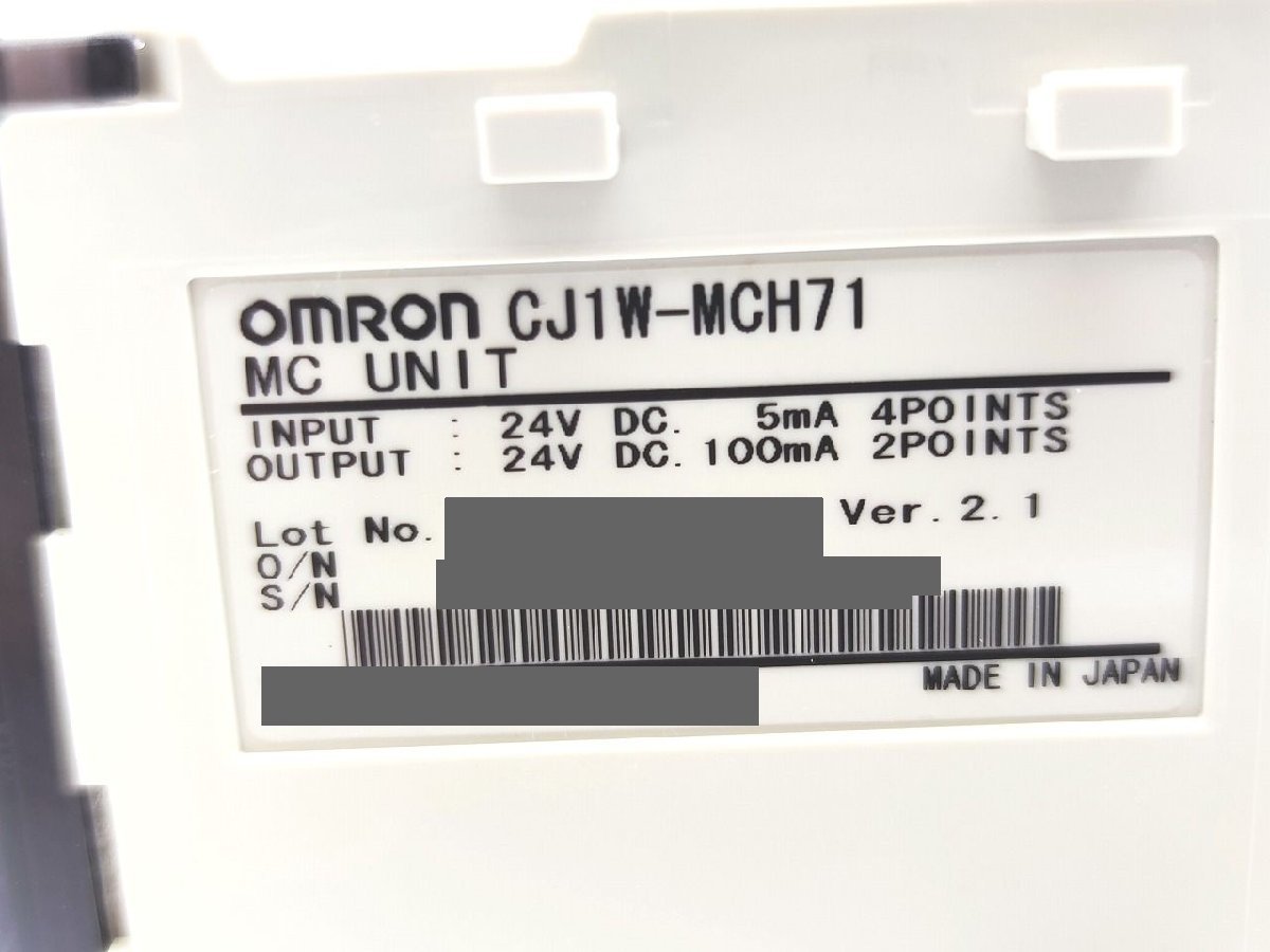 OMRON CJ1W-MCH71 Automation Controller [x1122182437]