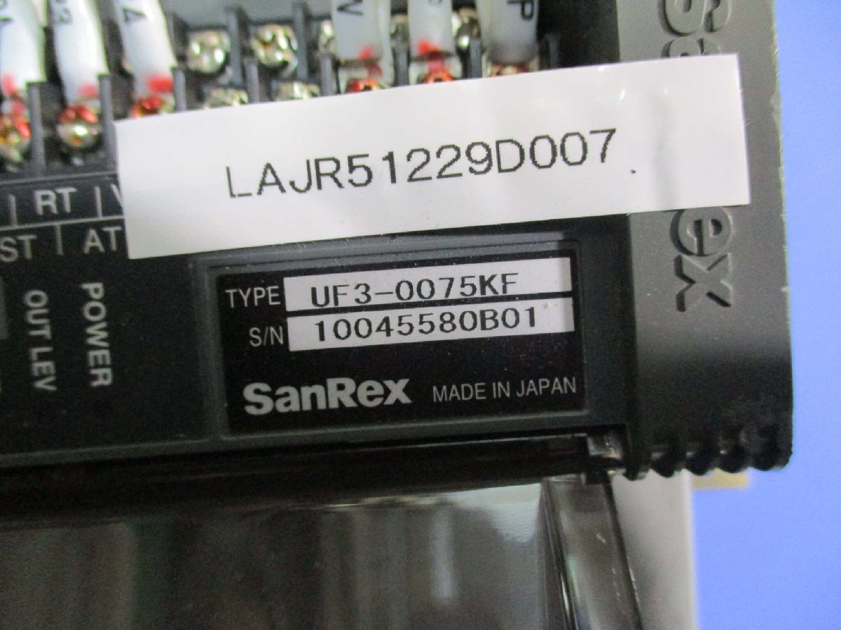 SANREX UF3-0075KF Thyristor Power Regulator Three Phase [b1122287679]