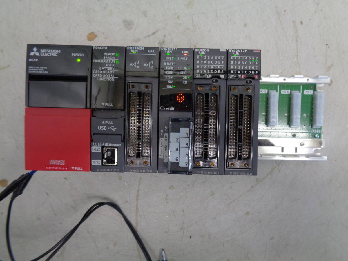 Mitsubishi R61P R04CPU RD77MS4 RJ61BT11 RX42C4 RY42NT2P [f1122545507]