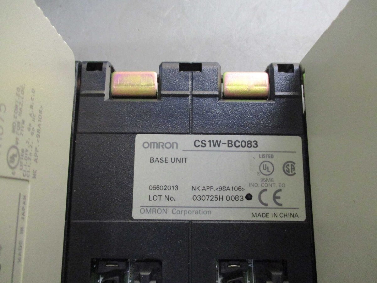 OMRON CS1W-BC083/CS1H-CPU64H/PD024/MCH71/ID261*2/OD261*2/ETN21/TC001*2 Product [s1122808254]