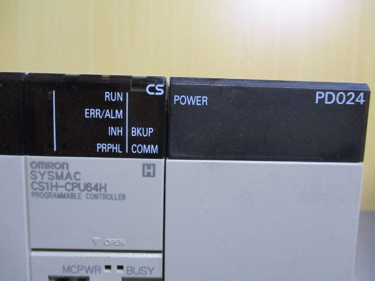 OMRON CS1W-BC083/CS1H-CPU64H/PD024/MCH71/ID261*2/OD261*2/ETN21/TC001*2 Product [s1122808254]