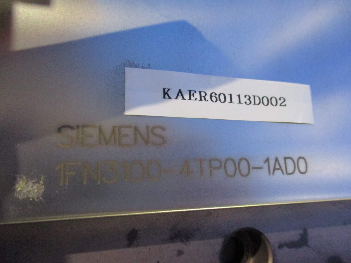 SIEMENS 1FN3100-4TPOO-1AC5 Motor Primary Part [o1123553645]