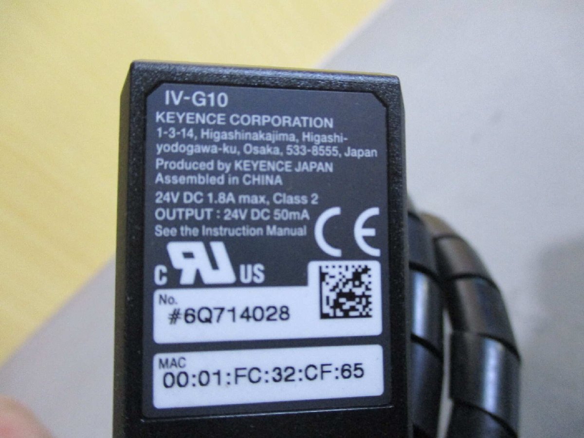 KEYENCE IV-G10 IV-M30 Lighting Integrated Image Discrimination Sensor Set [e1126681838]