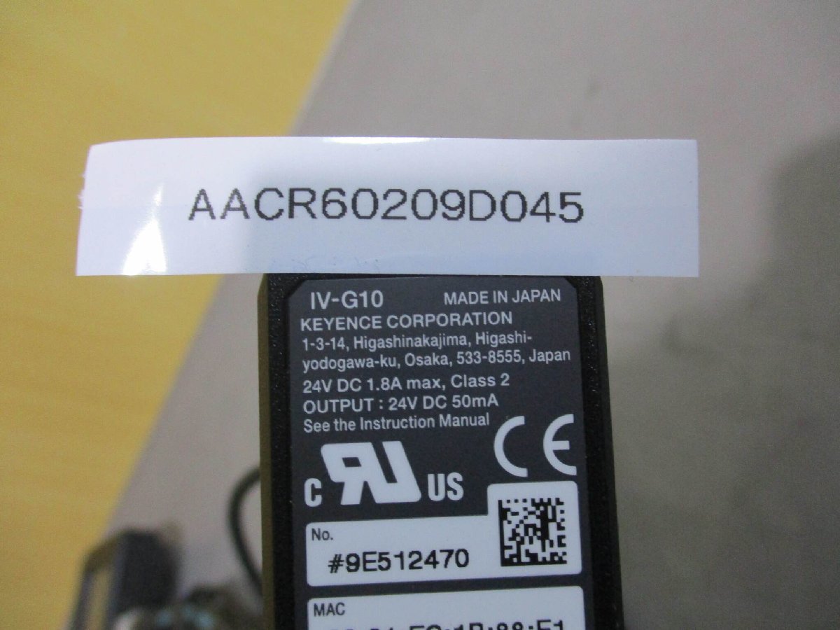 KEYENCE IV-G10 IV-M30 Image Discrimination Sensor Set AACR60209D045 [n1126675818]