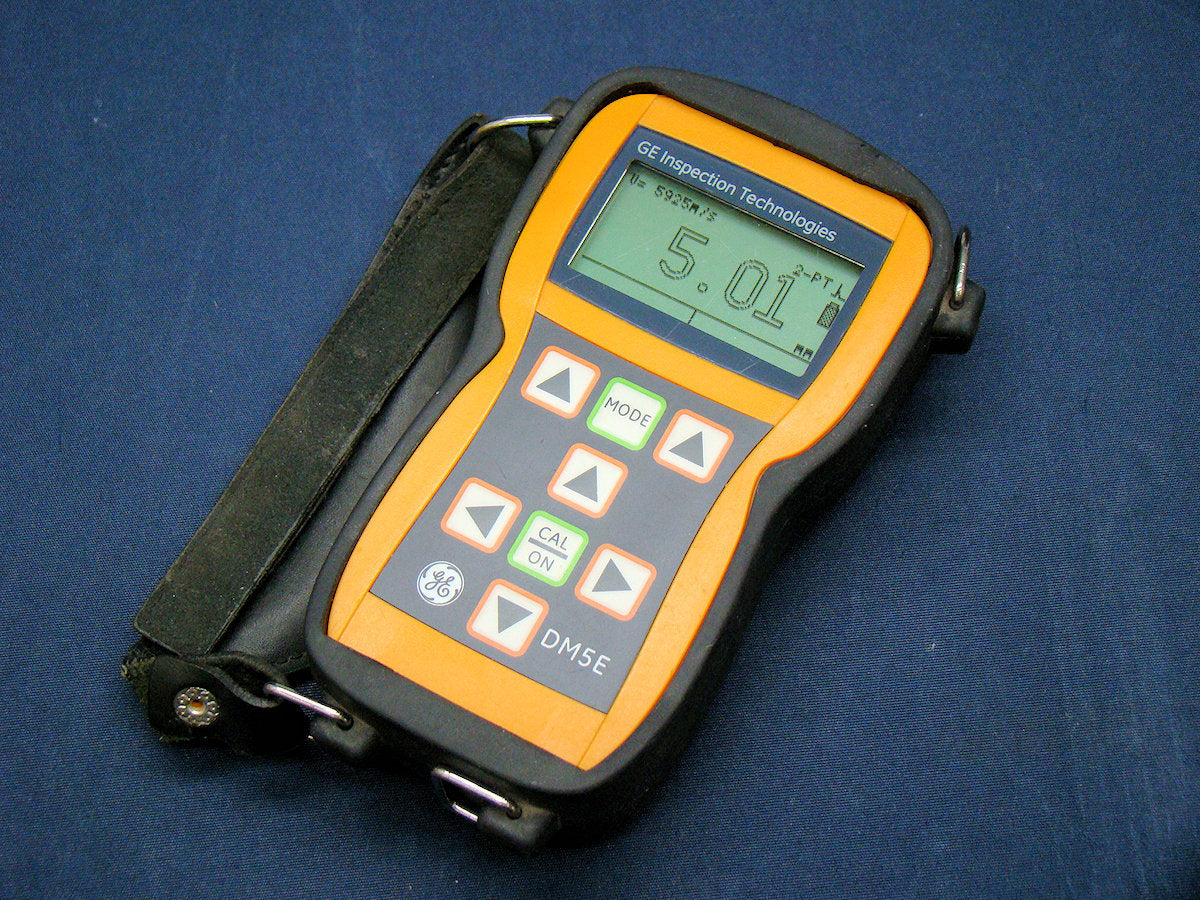 GE DM5EDL Ultrasonic Thickness Meter Data Logger Function DA512EN 0.6-60mm [s1126718872]