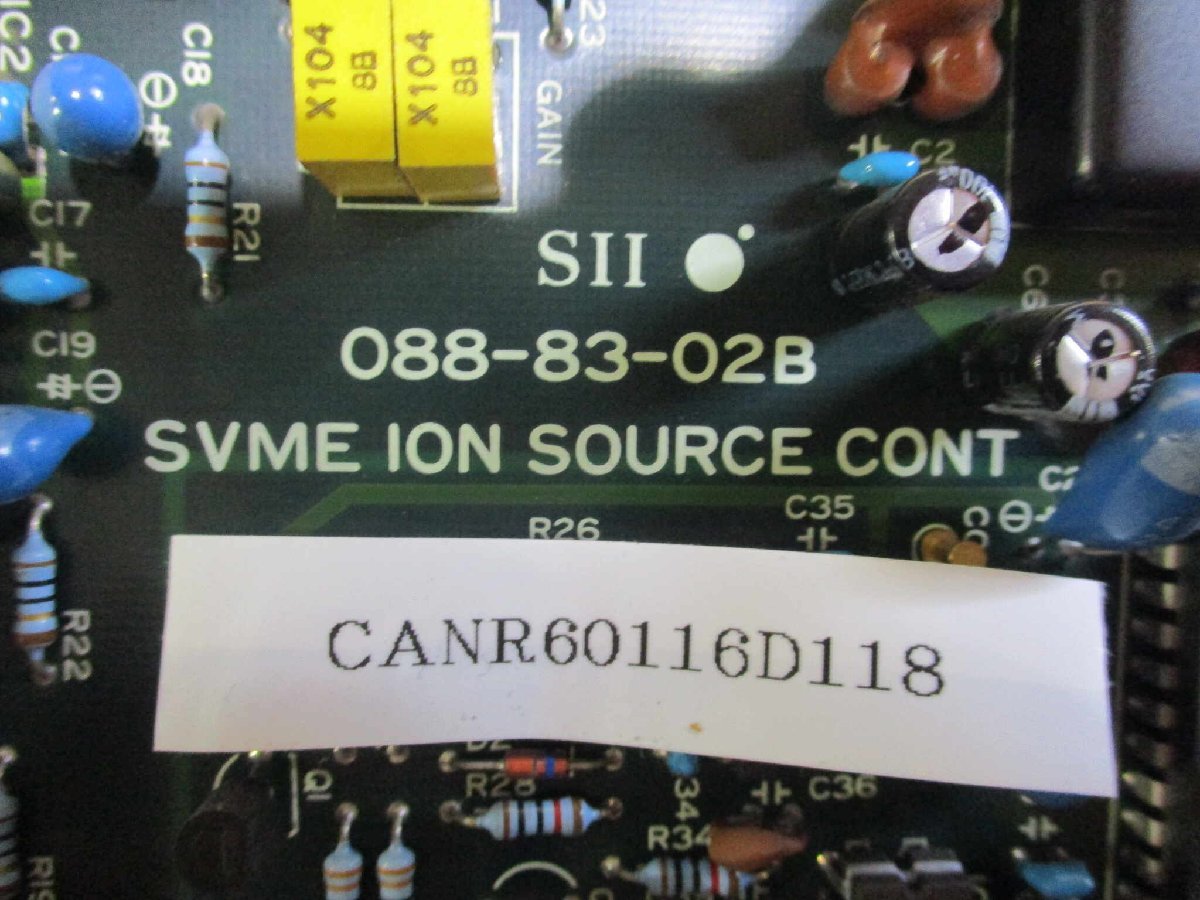 SVME 088-83-02B ION SOURCE CONTROLLER [o1127322684]