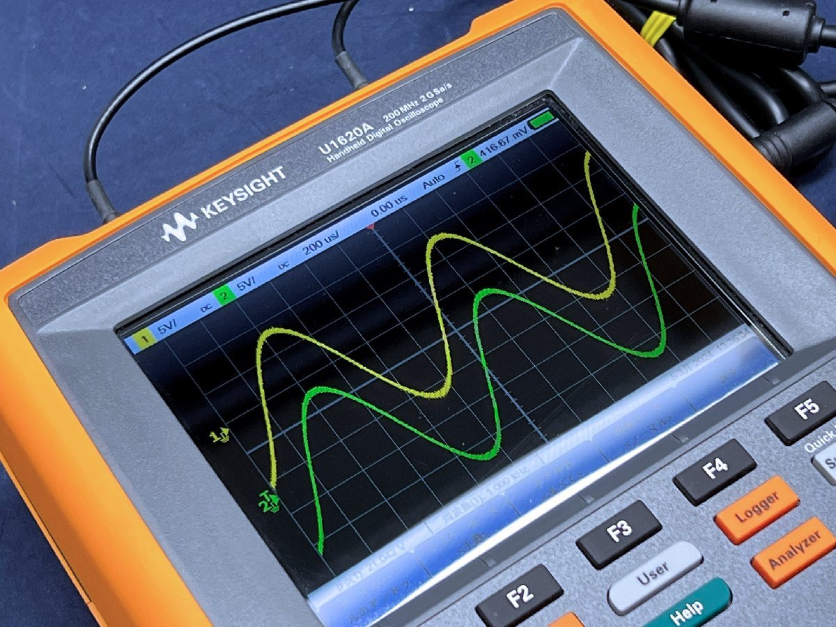 Keysight U1620A Handheld Oscilloscope 200MHz 2CH [x1127452846]