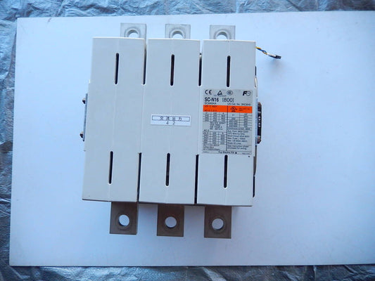 Fuji Electric SC-N16 800 Electromagnetic Contactor 200V 2a2b Auxiliary Contacts [b1127497245]