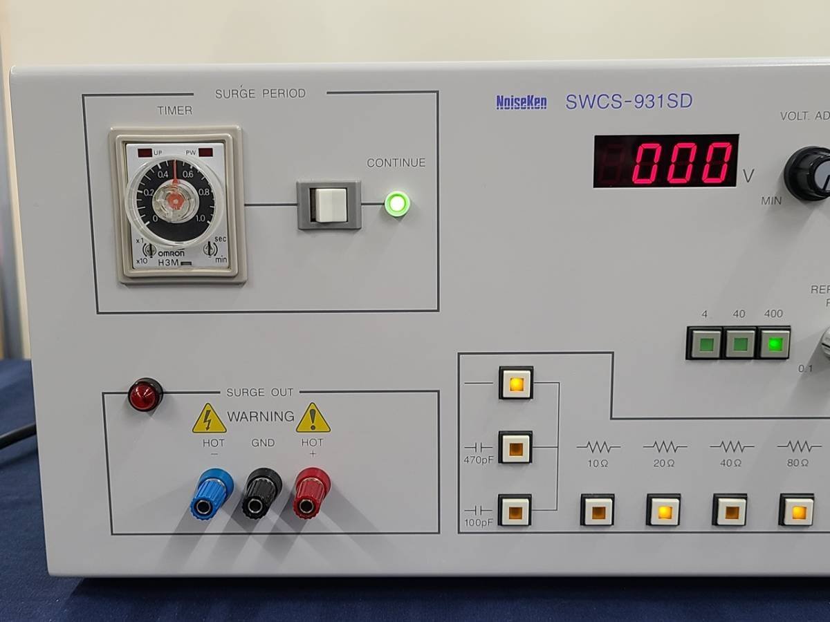 Noiseken SWCS-931SD Damped Oscillatory Wave Immunity Tester [s1127888530]