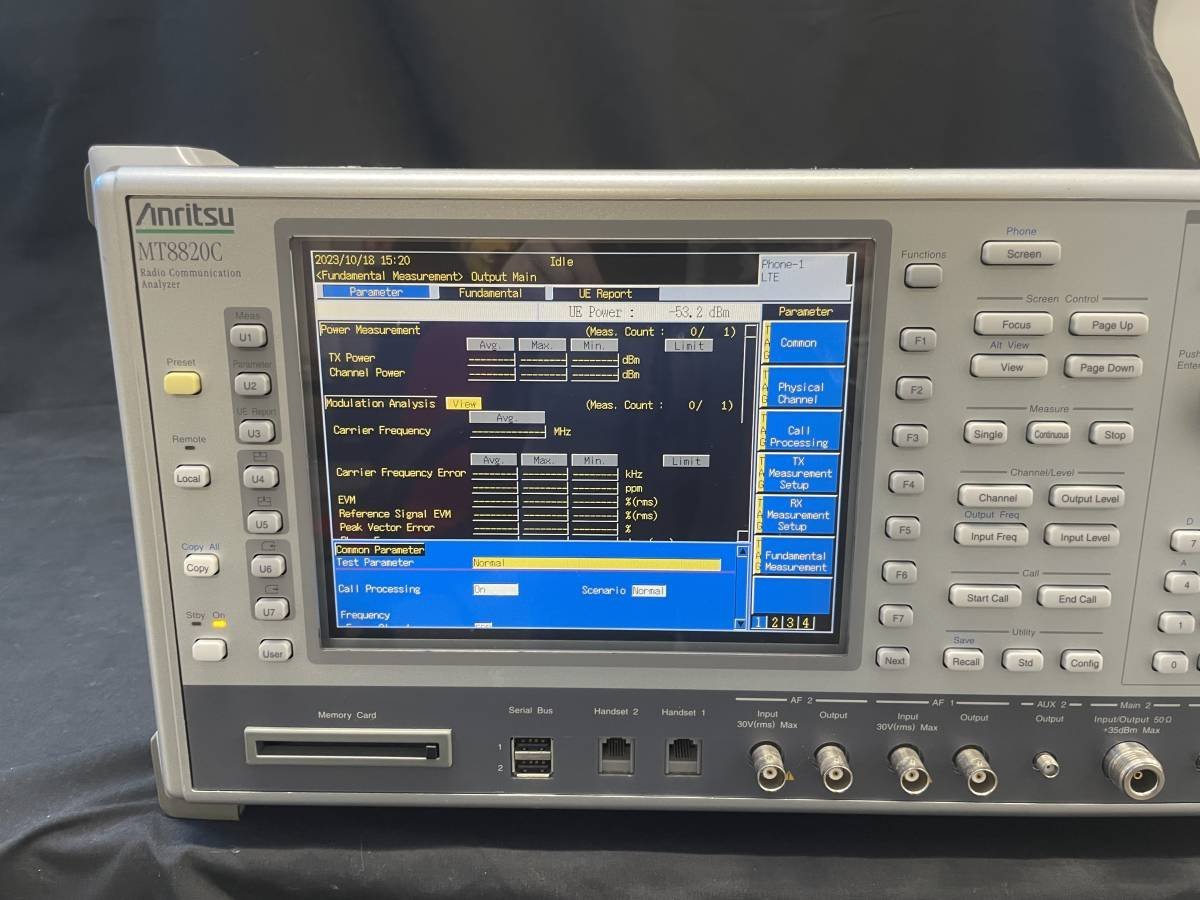 Anritsu MT8820C Radio Communication Analyzer Opt.001 002 008 [d1128214472]