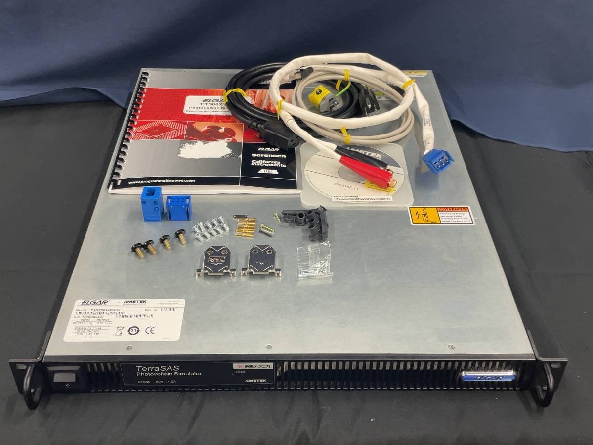 Ametek ETS60X14C-PVF Photovoltaic Solar Array Simulator [g1128227216]