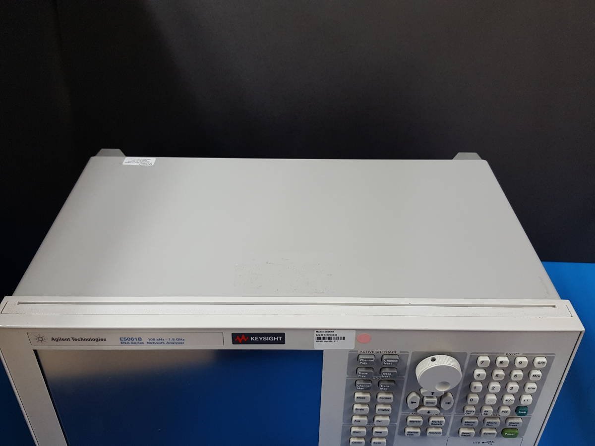 Agilent E5061B ENA Network Analyzer 100kHz-1.5GHz 75 ohm Opt 020 217 [s1128222179]