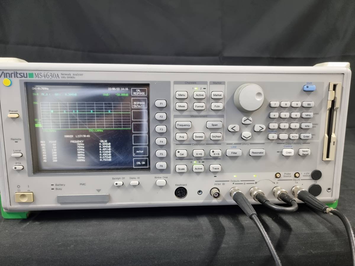 Anritsu MS4630A Network Analyzer 10Hz to 300MHz [1128233054]