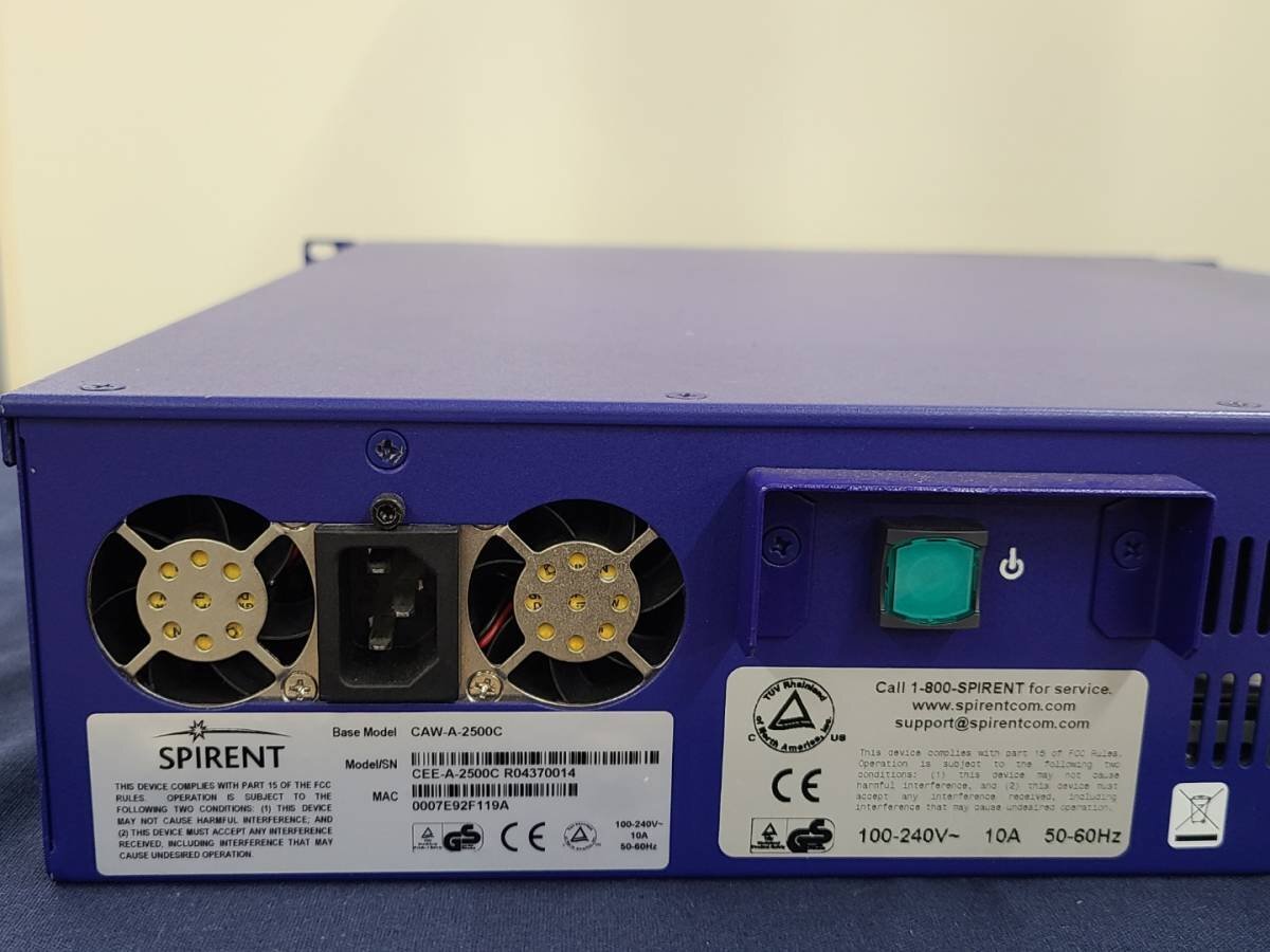 SPIRENT EA2500C AVALANCHE L4-7 Traffic Tester [n1128340936]
