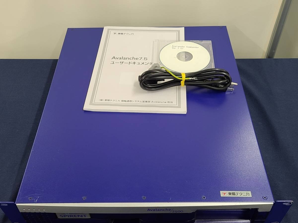 Spirent EA2500C AVALANCHE L4-7 Traffic Tester [m1128335246]