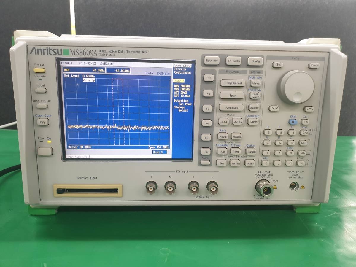 Anritsu MS8609A Digital Mobile Radio Transmitter Tester Opt 01 04 05 08 31 WCDMA 1 Xevdo [w1128365165]