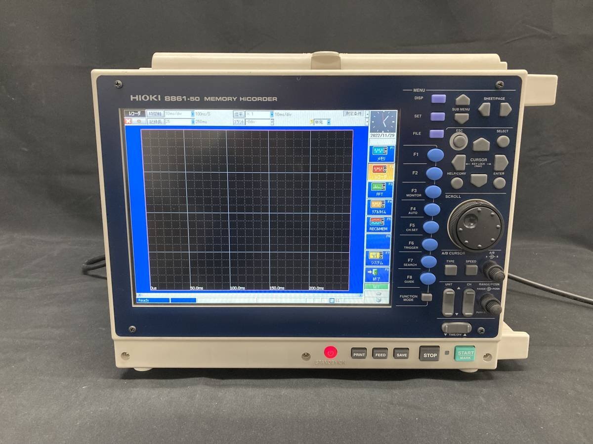 HIOKI 8861-50 MEMORY HiCORDER Memory Hicorder [n1128346943]