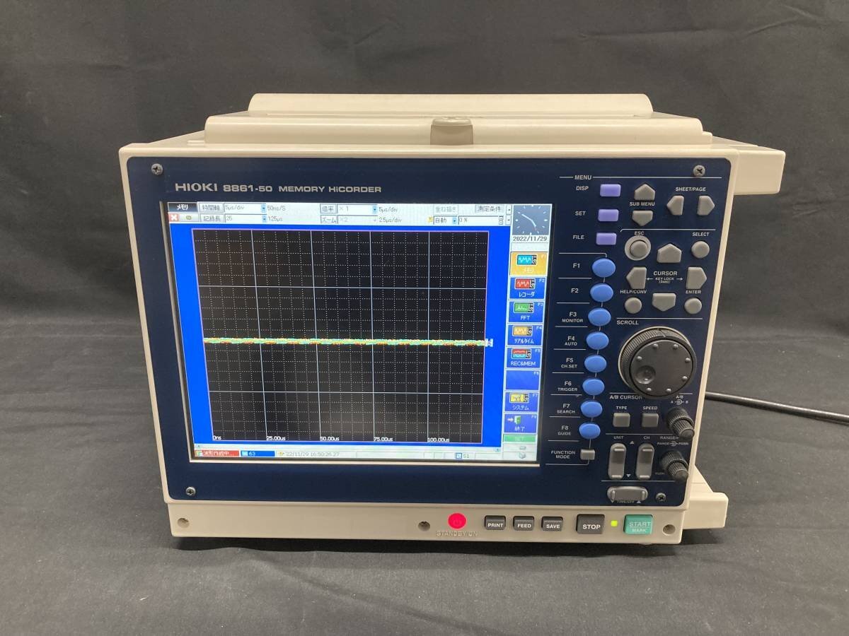 HIOKI 8861-50 MEMORY HiCORDER Memory Hicorder [b1128354361]