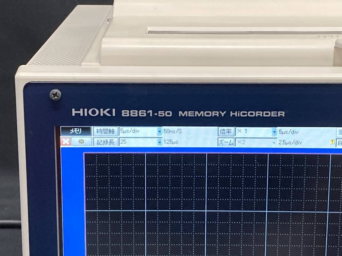 HIOKI 8861-50 MEMORY HiCORDER Memory Hicorder [d1128358619]