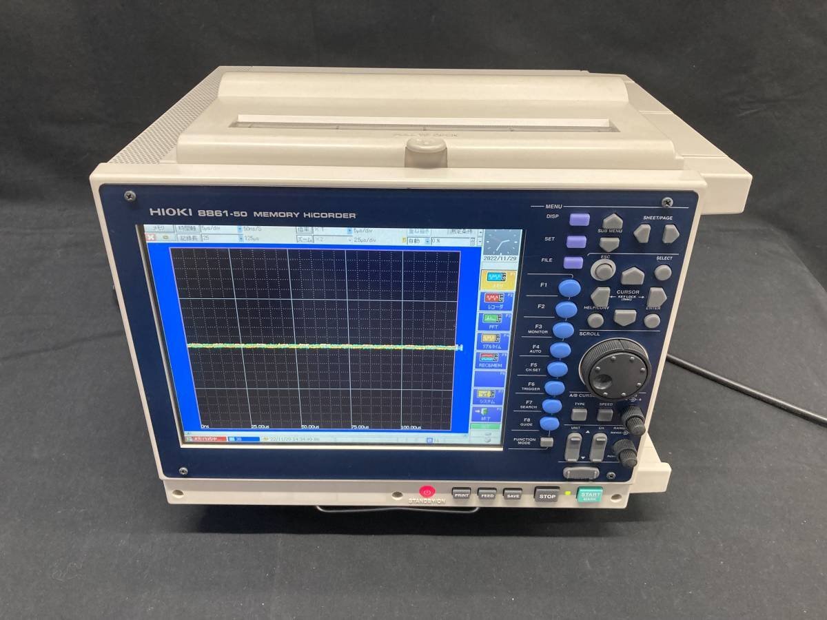 HIOKI 8861-50 MEMORY HiCORDER Memory Hicorder [d1128358619]