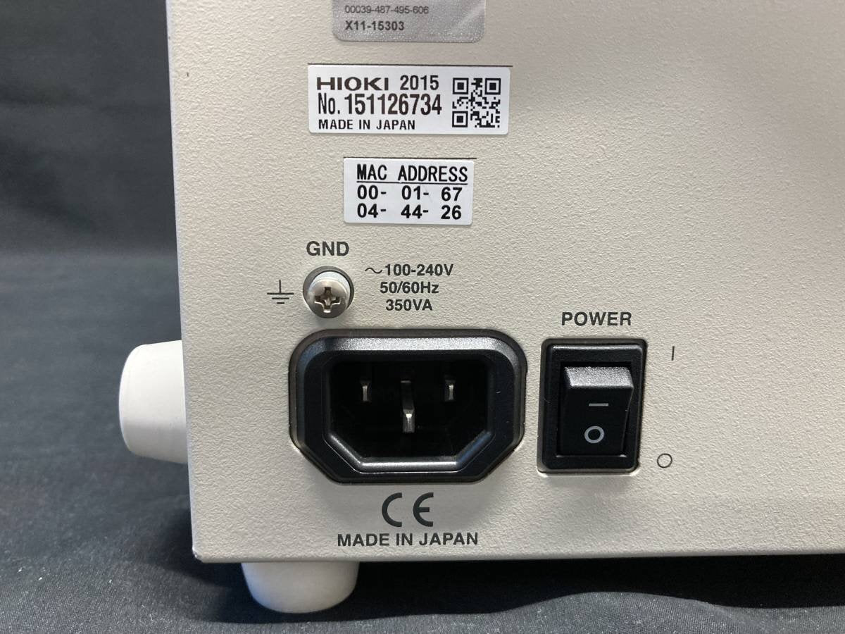 HIOKI 8861-50 MEMORY HiCORDER Memory Hicorder [d1128358619]