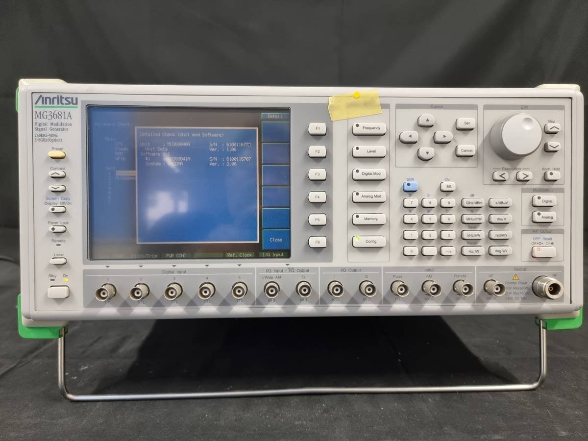Anritsu MG3681A Digital Modulation Signal Generator 250kHz-3GHz (for parts or not working) [n1128350445]