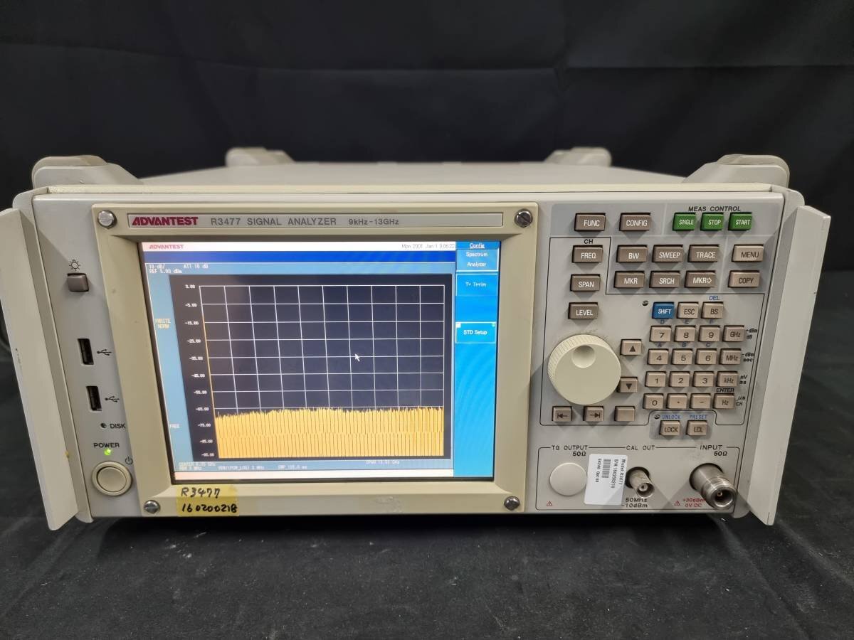 Advantest R3477 Signal Analyzer 9kHz-13GHz (for parts or not working) [r1128458297]