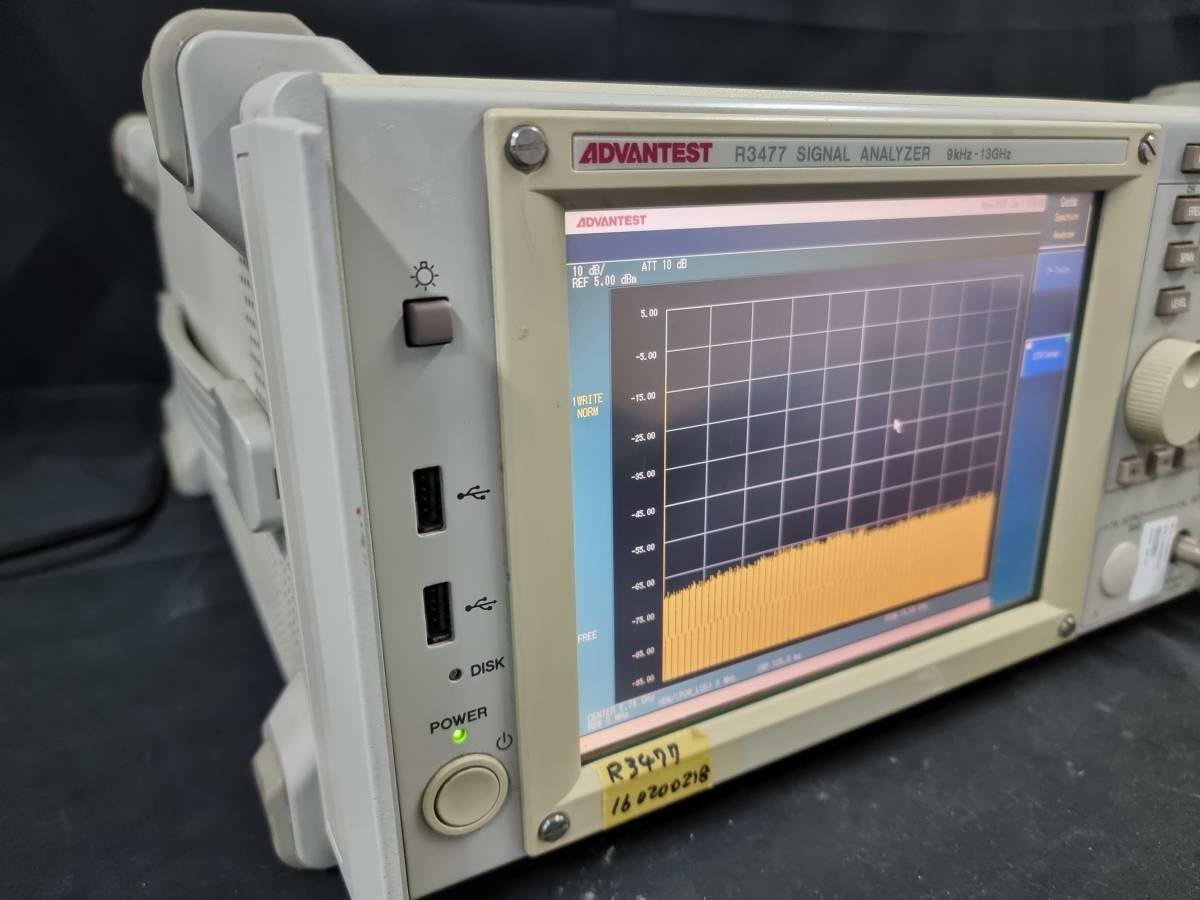 Advantest R3477 Signal Analyzer 9kHz-13GHz (for parts or not working) [r1128458297]