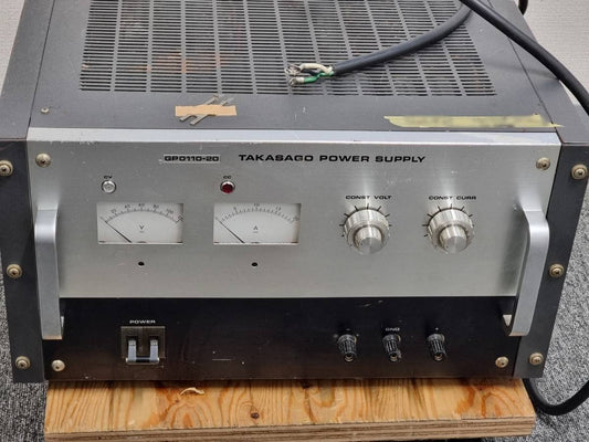 TAKASAGO GP0110-20 Power Supply Constant Voltage Constant Current DC Regulator [e1128486924]