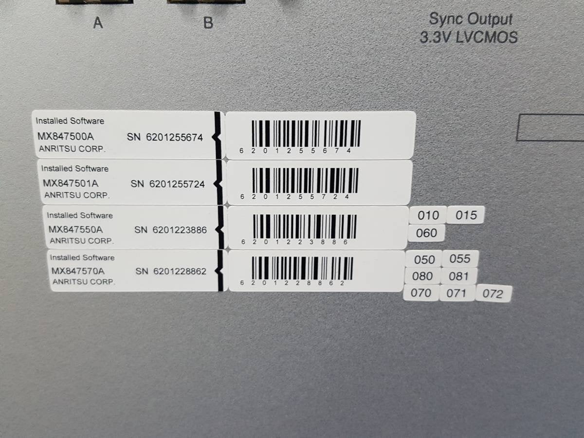 Anritsu MD8475A Signaling Tester [u1128487243]