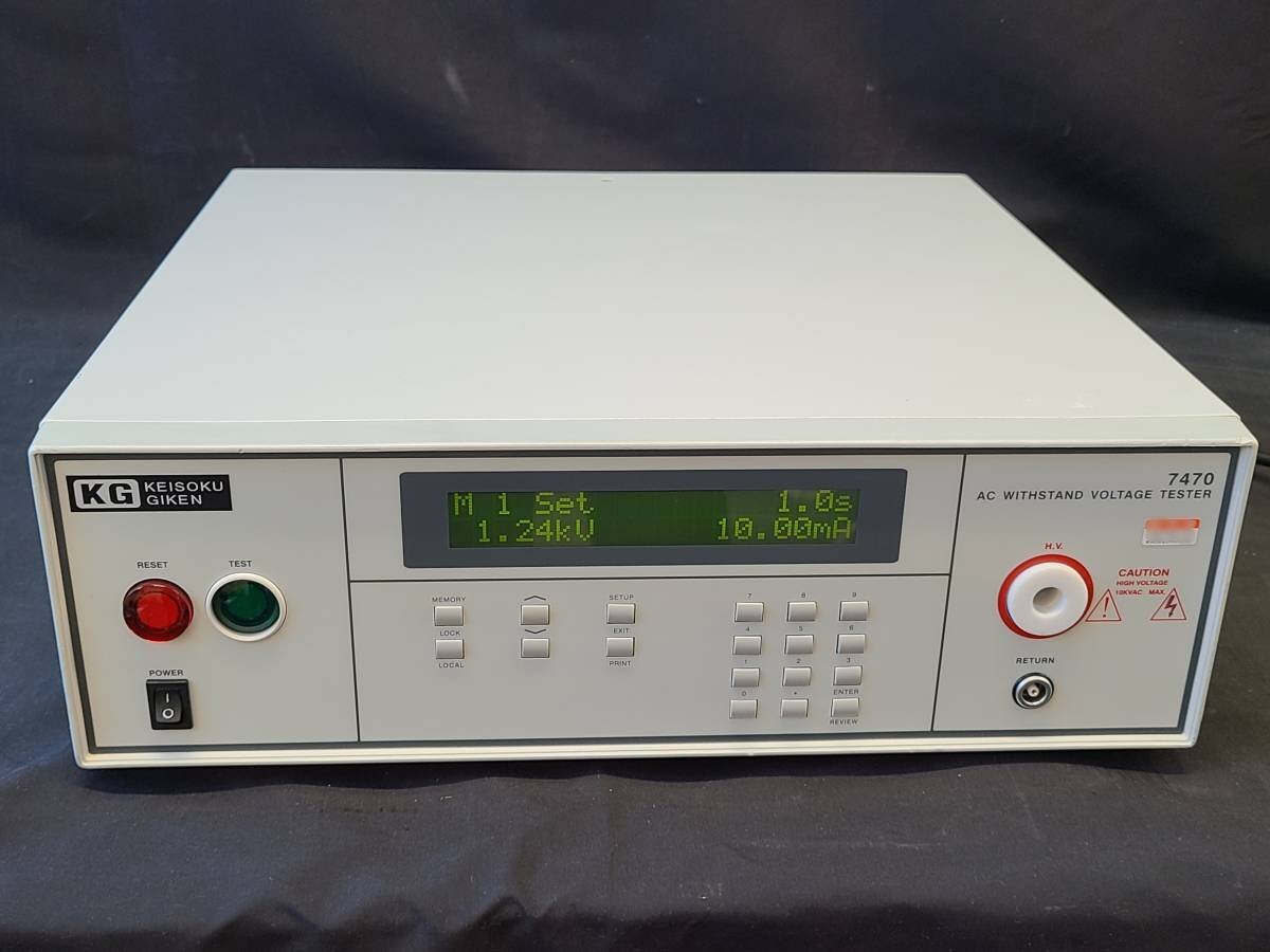 Keisoku Giken KG 7470 AC Withstand Voltage Tester [x1128481497]