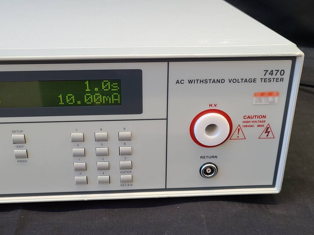 Keisoku Giken KG 7470 AC Withstand Voltage Tester [x1128481497]