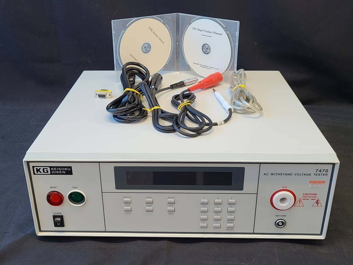 Keisoku Giken KG 7470 AC Withstand Voltage Tester [x1128481497]