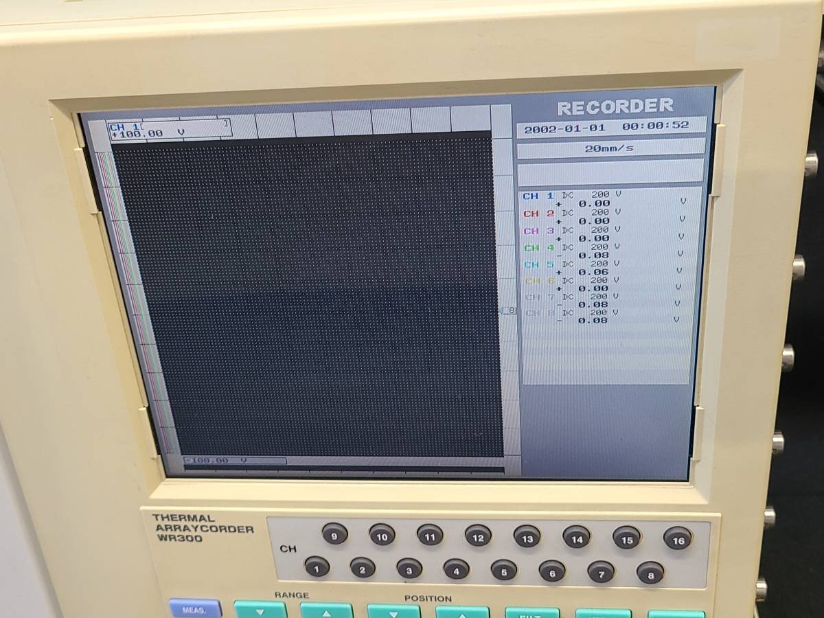 GRAPHTEC WR300 Thermal Array Recorder [e1128514910]
