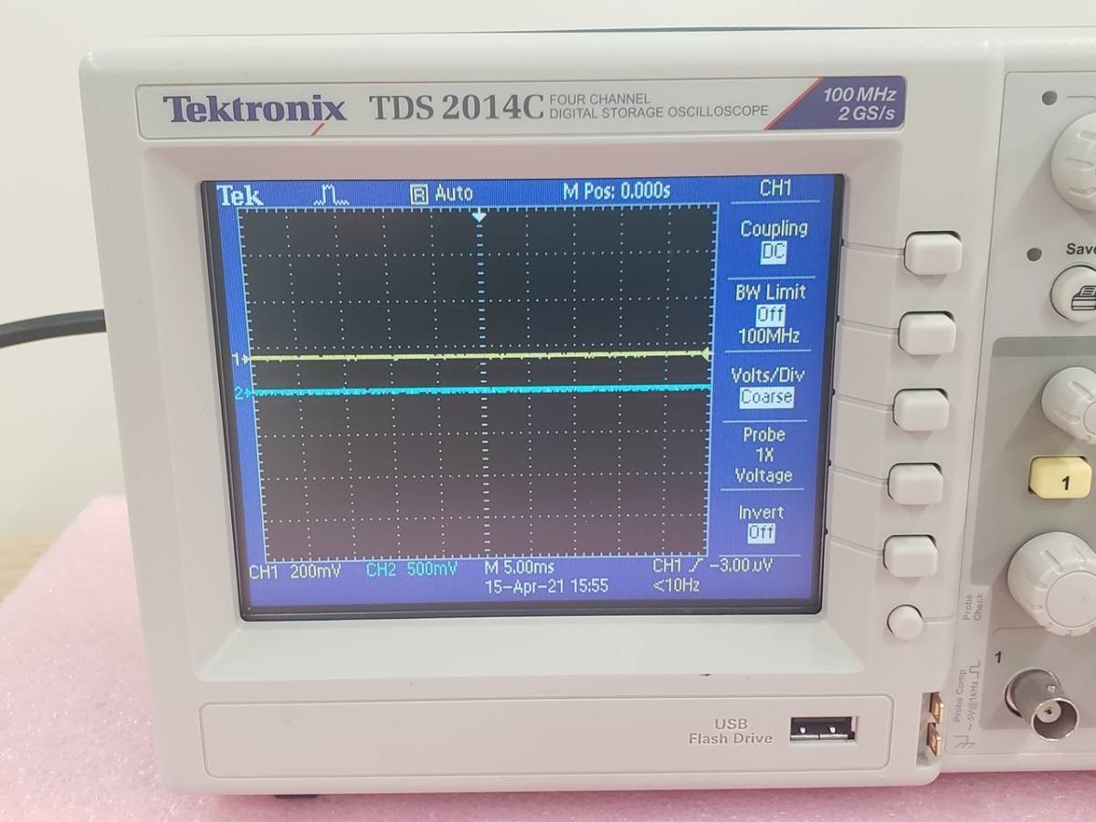 Tektronix TDS2014C Digital Storage Oscilloscope TPP0201 Probe 4pcs 100MHz 2GS/s [e1128595517]