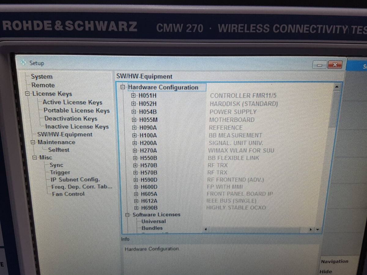Rohde & Schwarz CMW270 Wireless Connectivity Tester [u1128635928]
