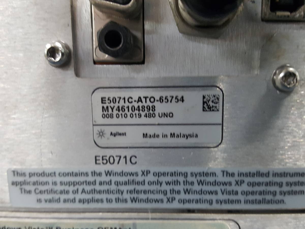 Agilent E5071C ENA Network Analyzer 9kHz-8.5GHz [x1128623749]