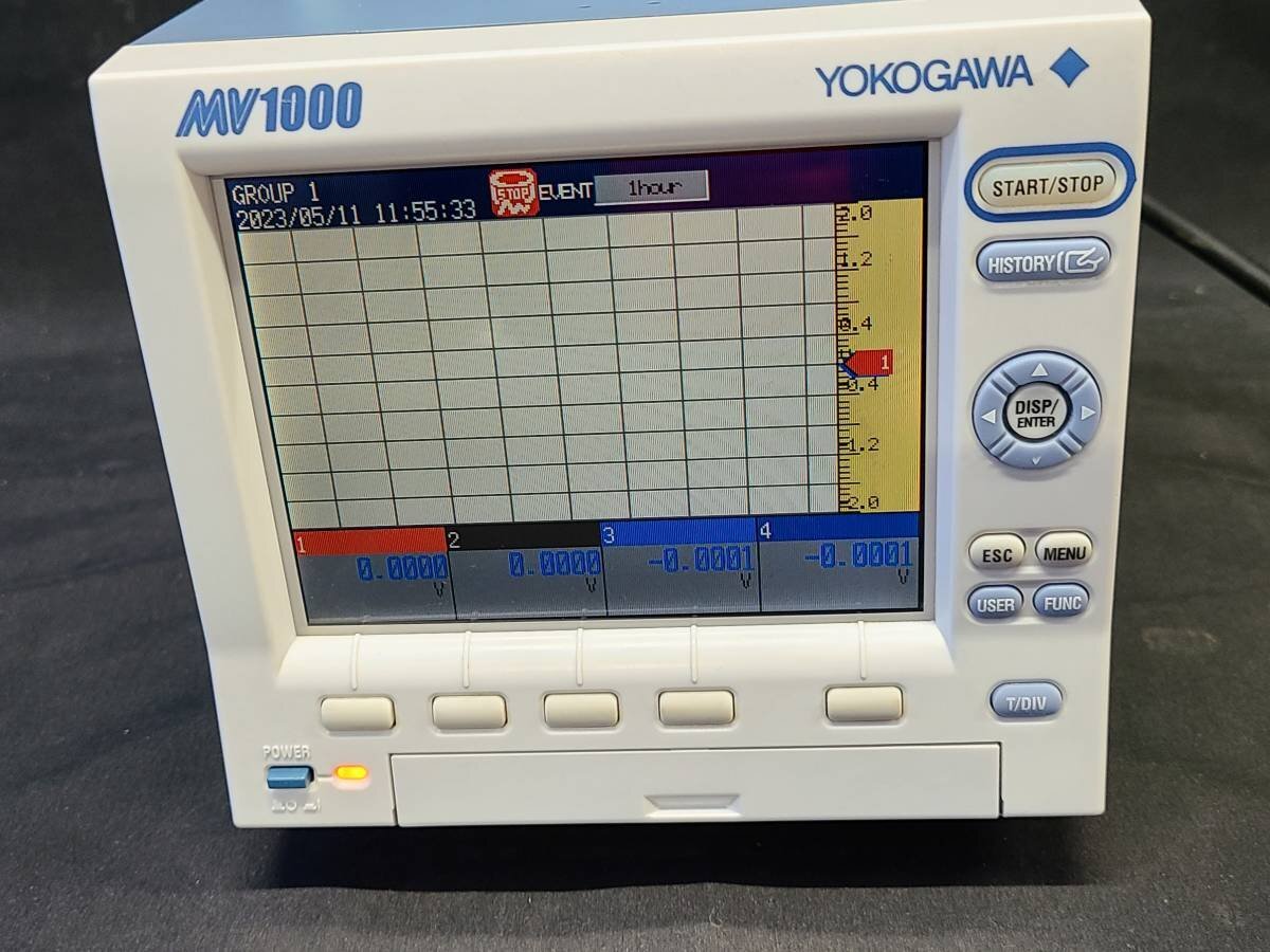 Yokogawa MV1000 MV1004-2-4-1-1-1M M1 Portable Recorder [t1128726068]