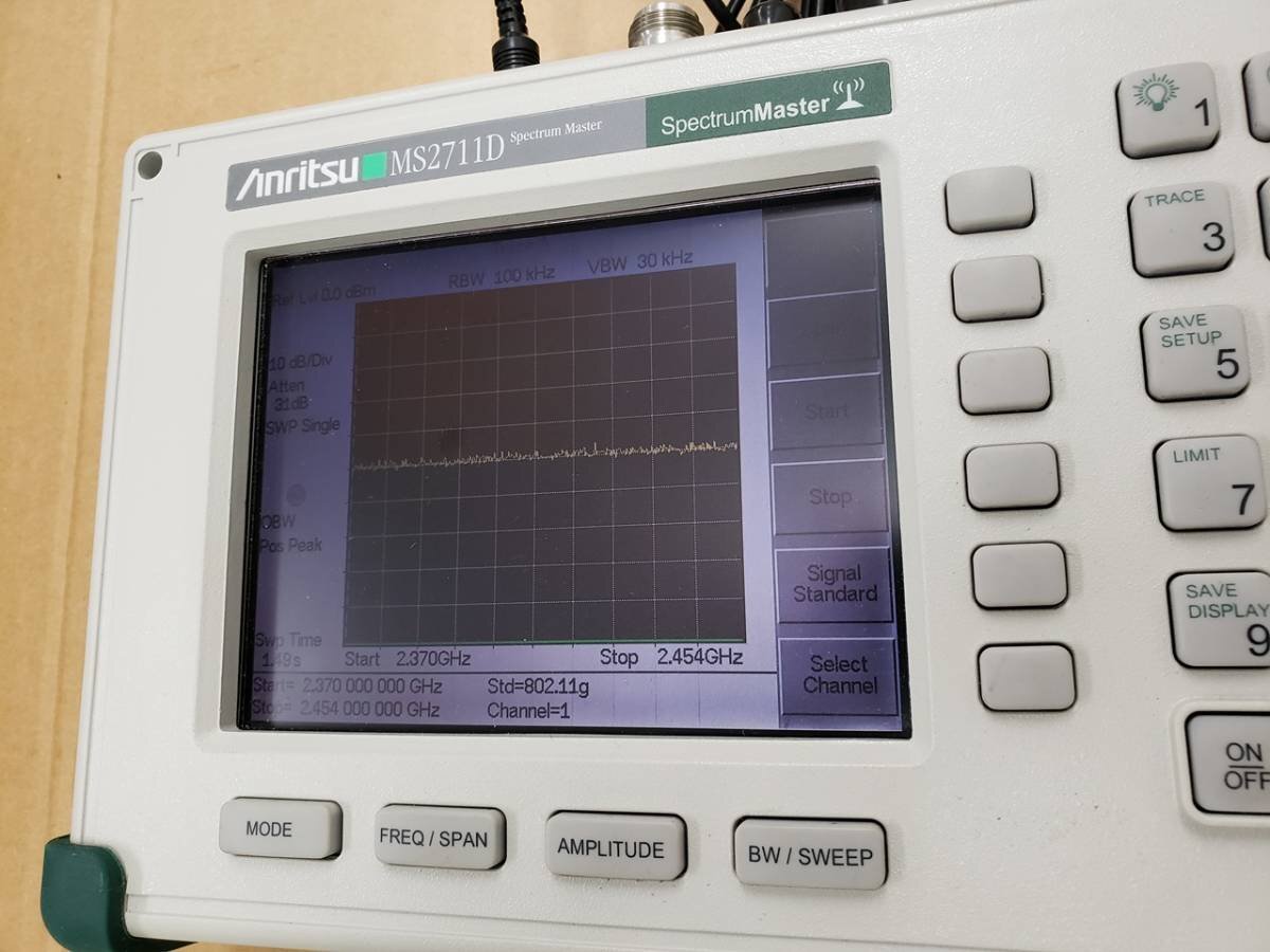 Anritsu MS2711D Handheld Spectrum Master Analyzer 100kHz-3GHz [r1128758332]