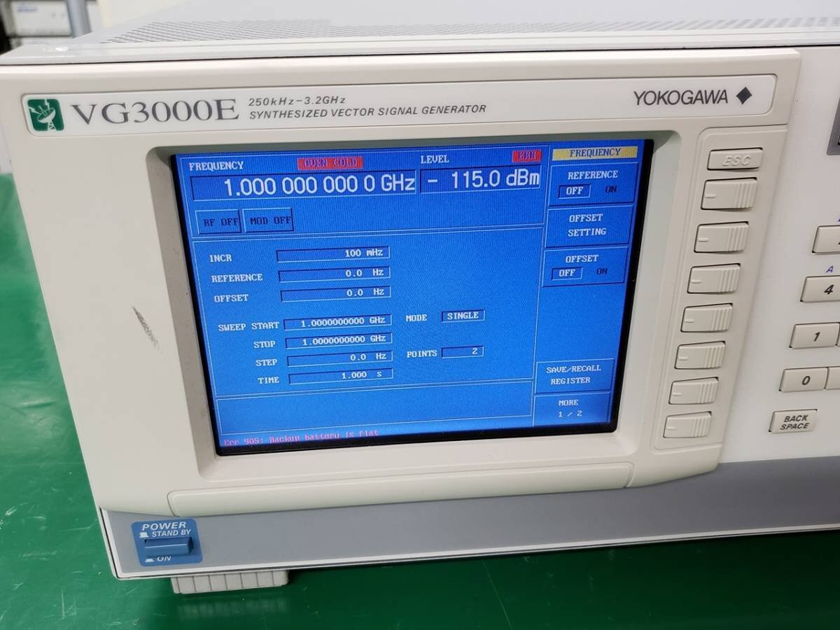 YOKOGAWA VG3000E Synthesized Vector Signal Generator [j1129052441]