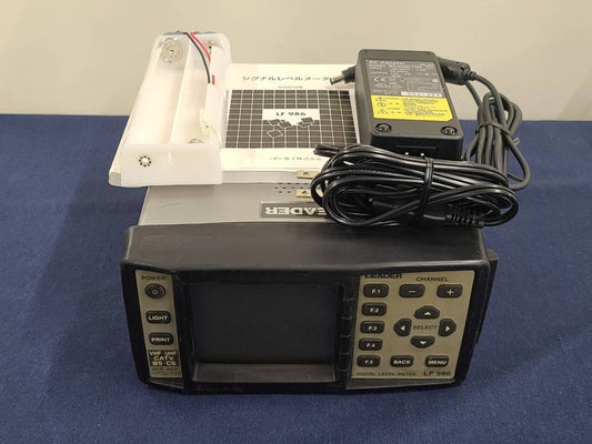 LEADER LF 986 SIGNAL LEVEL METER Electronic Signal Level Meter [h1129125270]