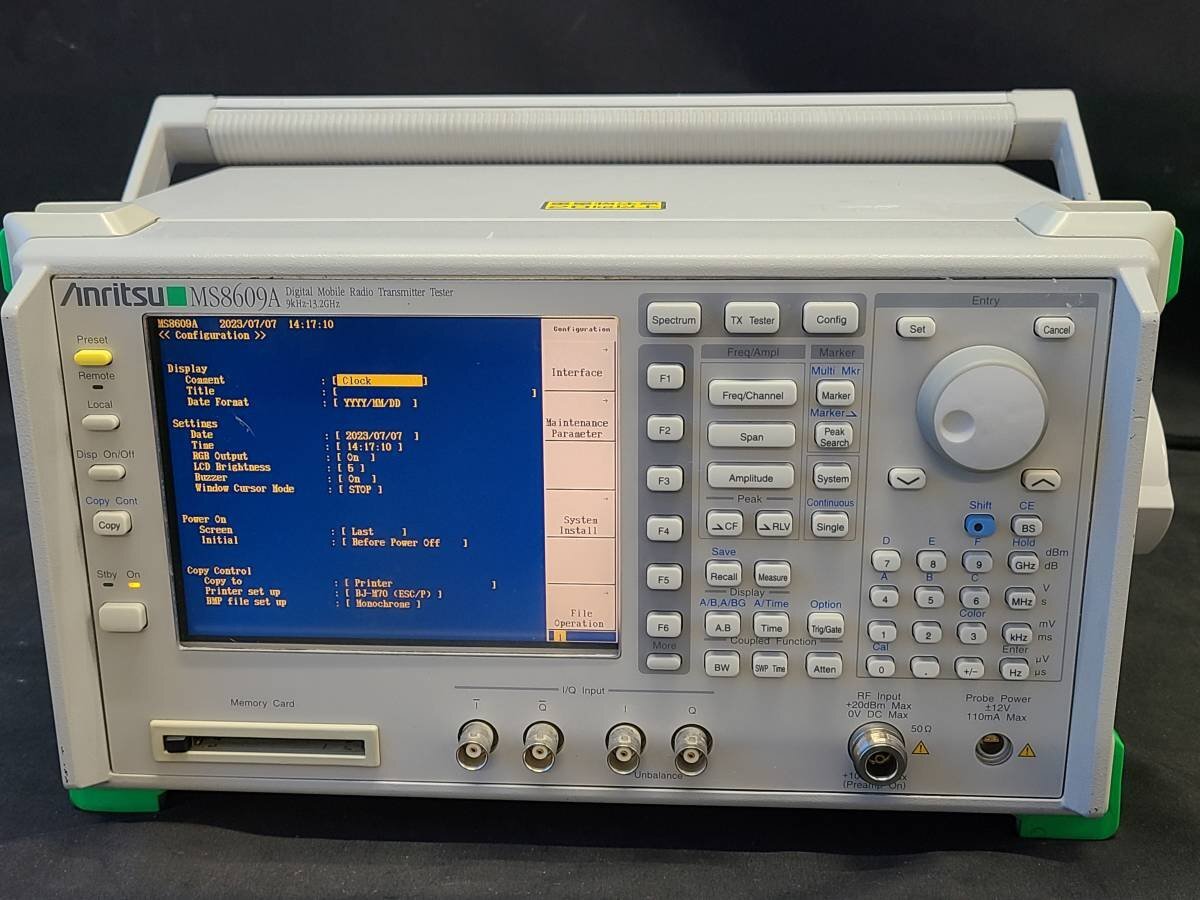 Anritsu MS8609A Digital Mobile Radio Transmitter Tester [b1129112570]