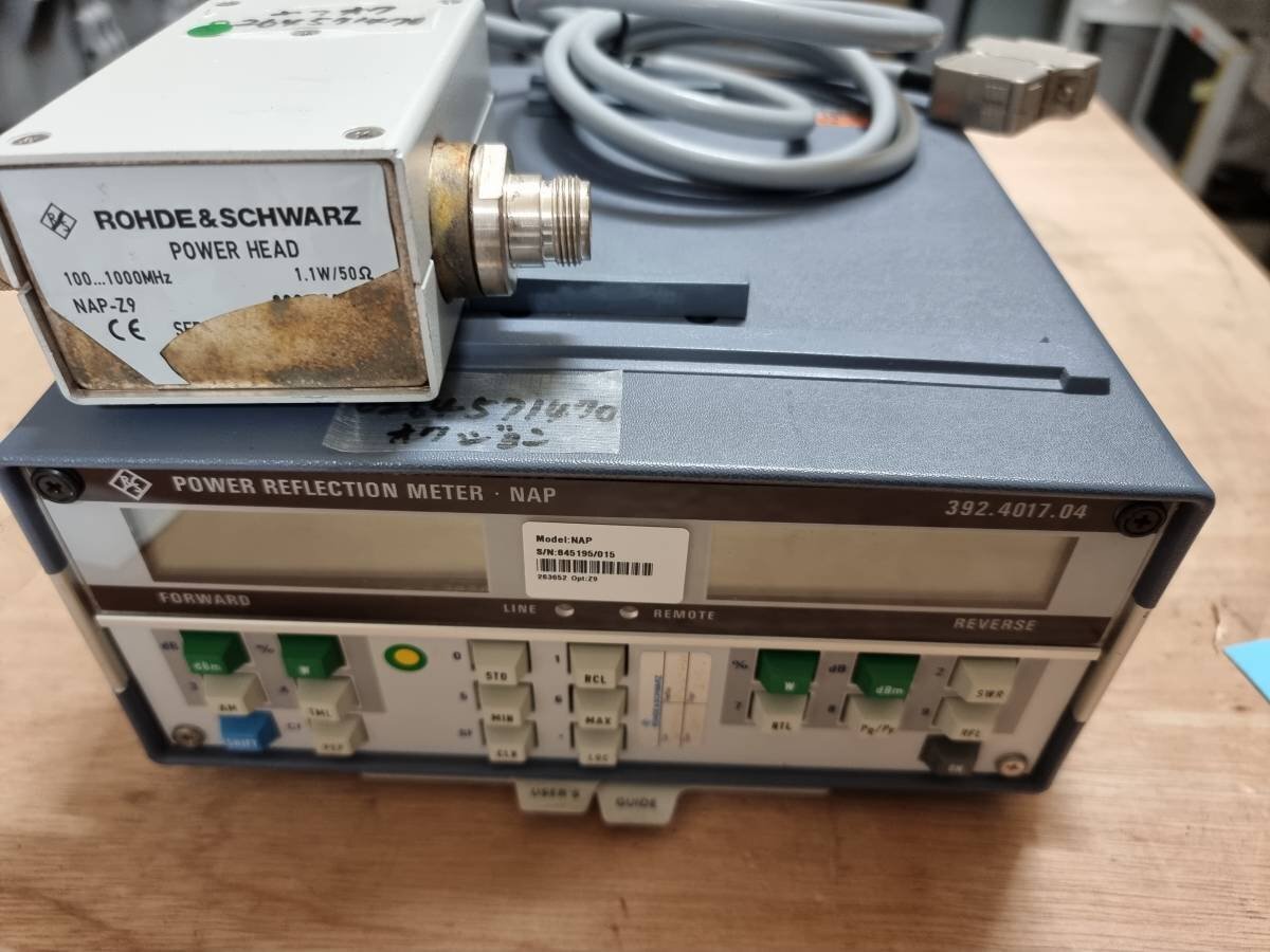 Rohde&Schwarz NAP Power Reflection Meter NAP-Z9 Power Reflection Meter [1129119332]