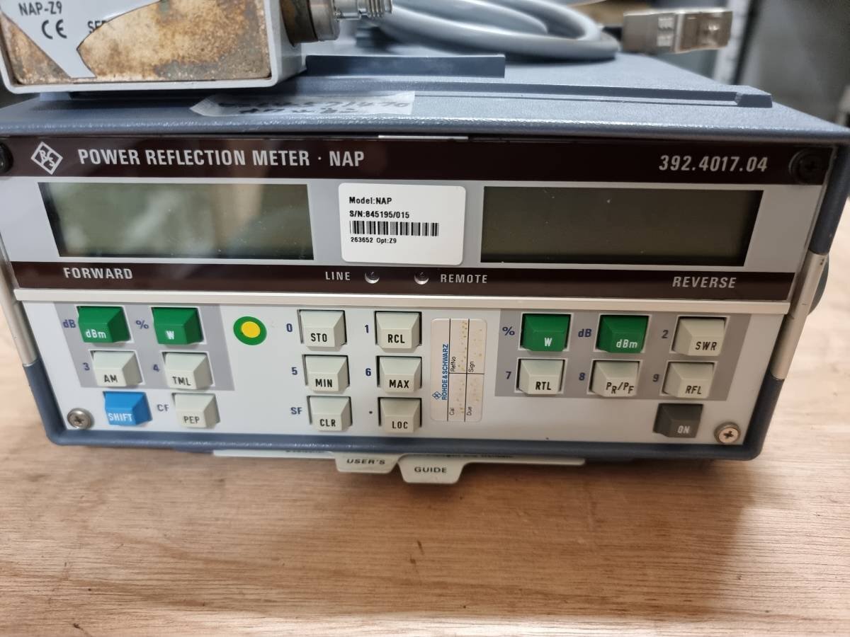 Rohde&Schwarz NAP Power Reflection Meter NAP-Z9 Power Reflection Meter [1129119332]