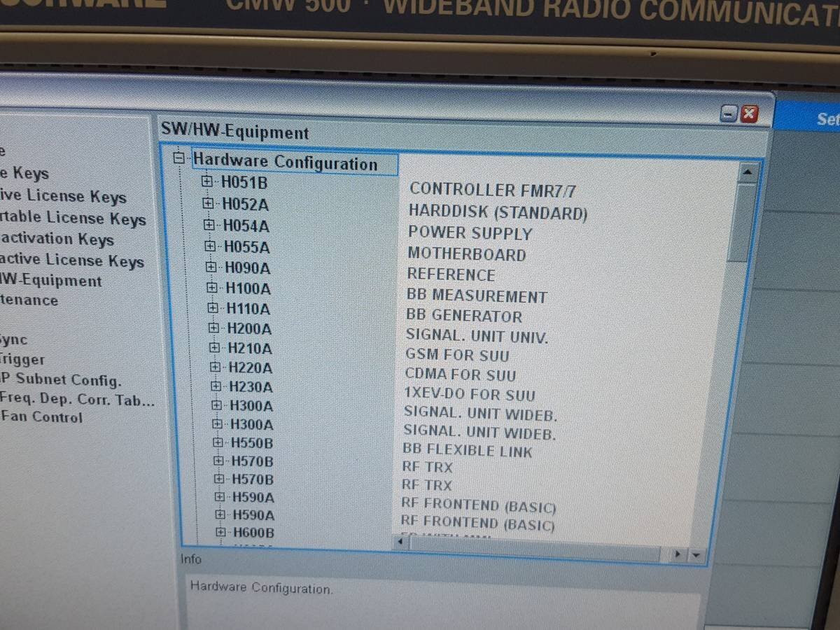 R&S CMW500 Wideband Radio Tester [1129118842]