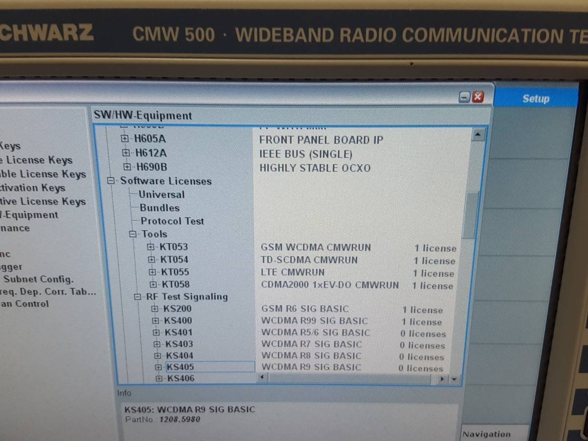 R&S CMW500 Wideband Radio Tester [1129118842]