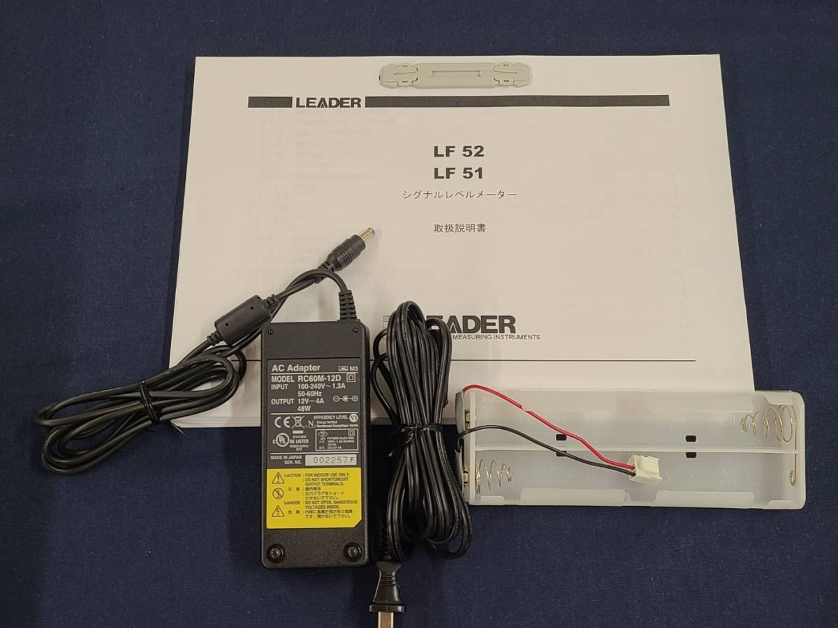 LEADER LF52 SIGNAL LEVEL METER Signal Level Meter [u1129230715]