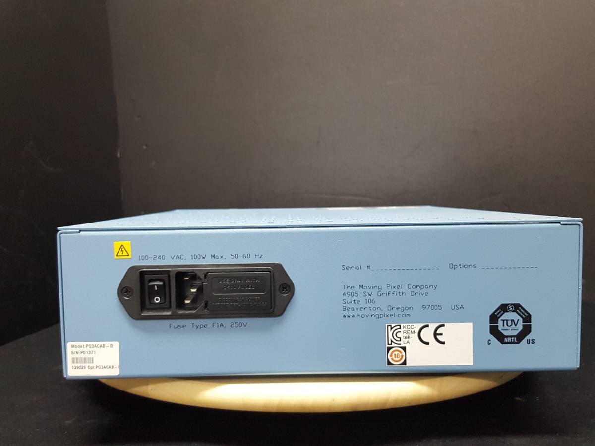 Tektronix PG3ACAB-B 64ch Digital Pattern Generator [k1129249584]